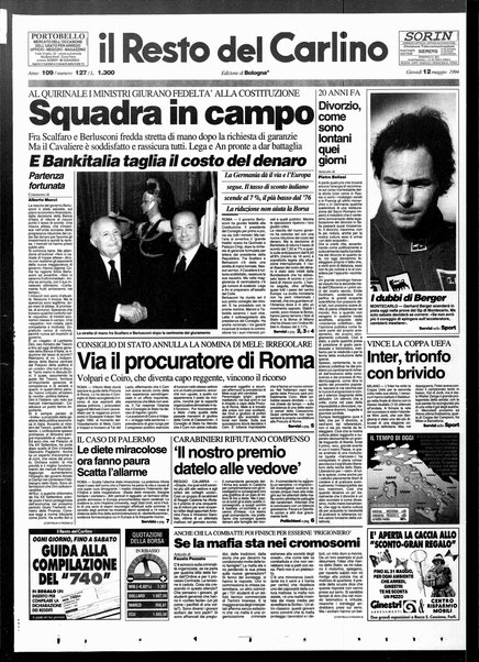 Il Resto del Carlino : giornale dell'Emilia